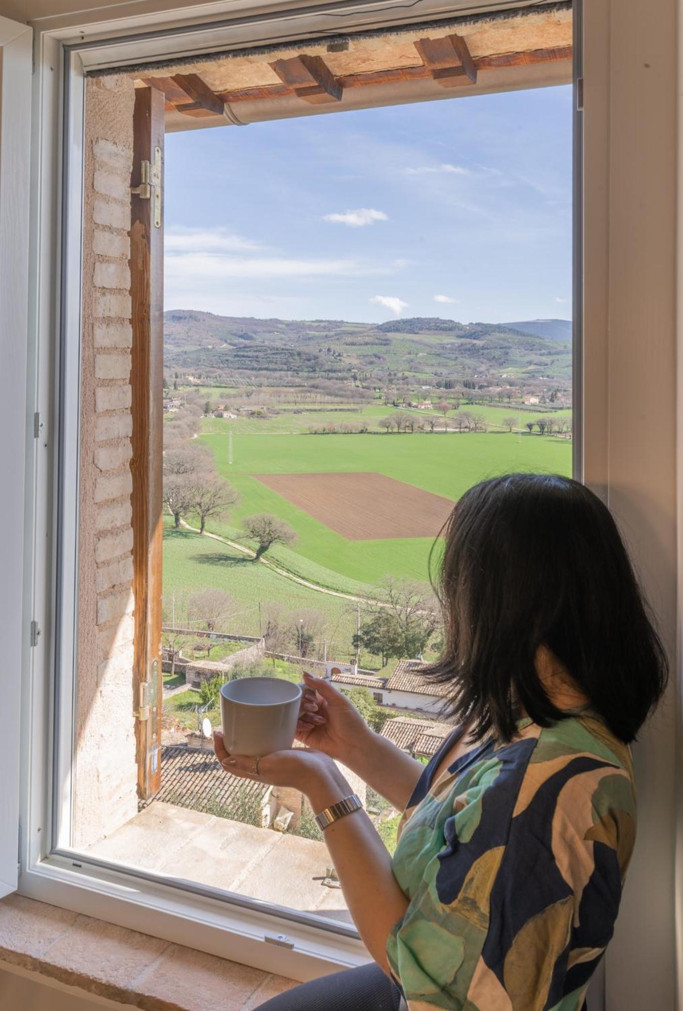 Incanto A Spello: Raffinato Appartamento Per Due Exterior foto