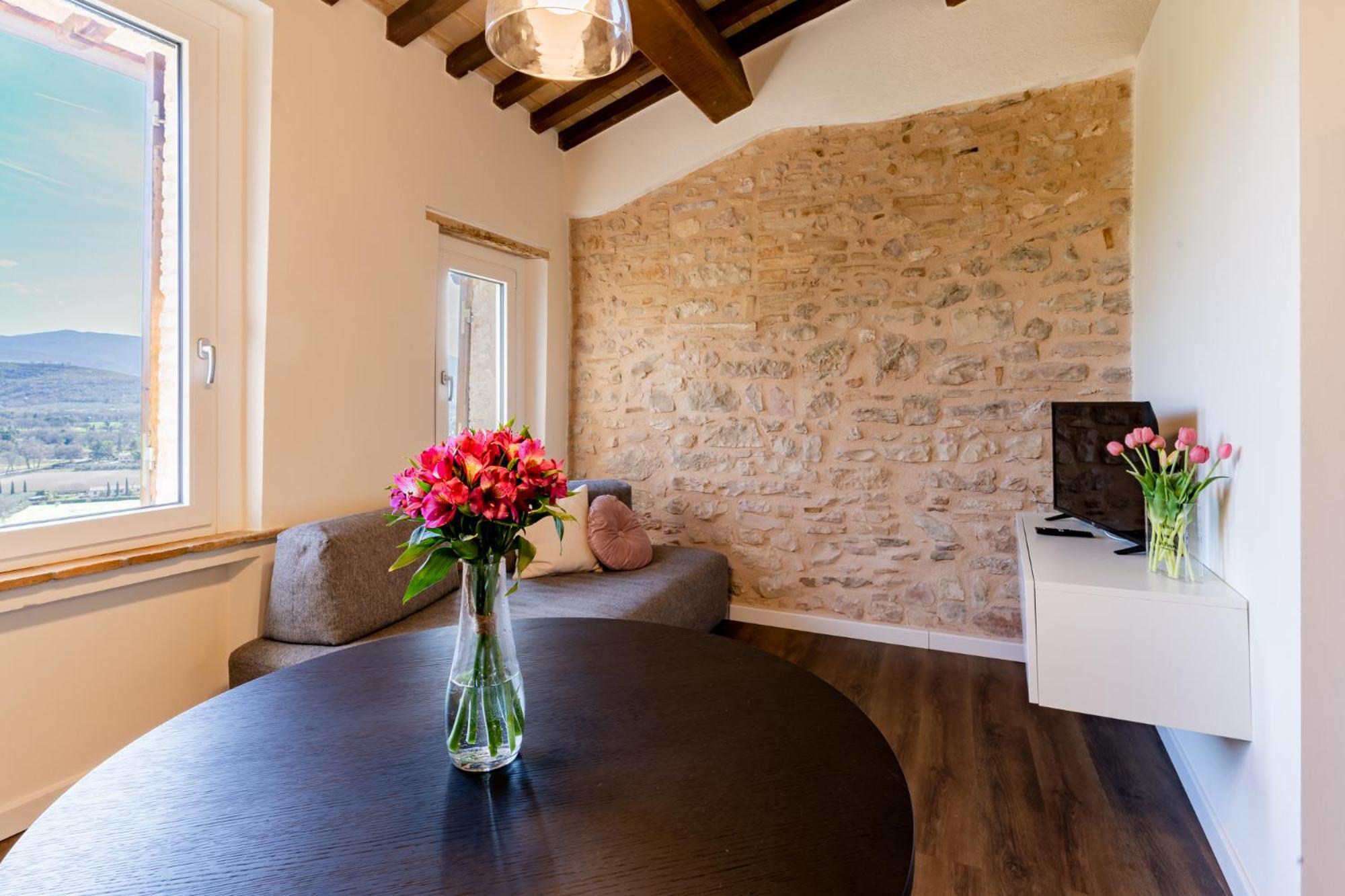 Incanto A Spello: Raffinato Appartamento Per Due Exterior foto
